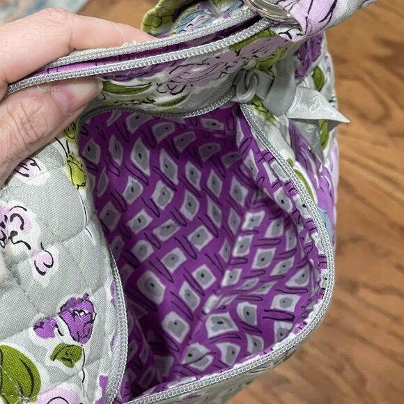 EUC Vera Bradley Quilted Hipster Crossbody Bag Watercolor Floral - Picture 4 of 5
